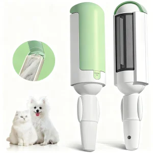 Eco Friendly Portable Pet Hair Remover Reusable Lint Roller Static Adsorption Dual Sided Multi Surface Cleaning Large Capacity