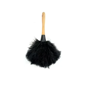 Eco Friendly Reusable Handheld Natural Color Ostrich Feather Duster for Cleaning Supplies Home Car Office