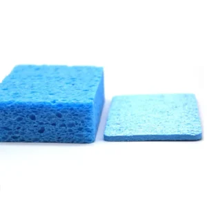 Eco Friendly Reusable Magic Sponges Biodegradable Compressed Kitchen Scouring Pads Wood Pulp Cleaning Sponge