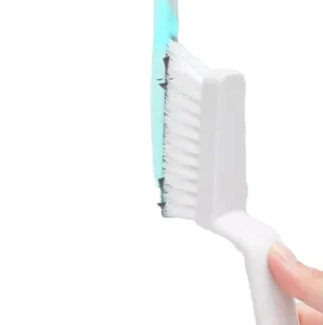 Eco Friendly Reusable Modern Portable Cleaning Brush Ergonomic Handle PP Bristle Bathroom Floor Tile Gap Crevice Scrub Brush