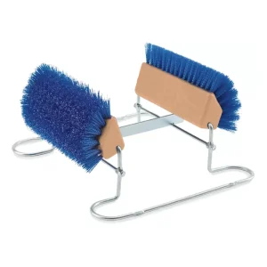 Eco Friendly Rotatable Manual Shoe Cleaner Iron Frame Boot Brush Scrubber Door Mat Cleaning Bristle HS-007