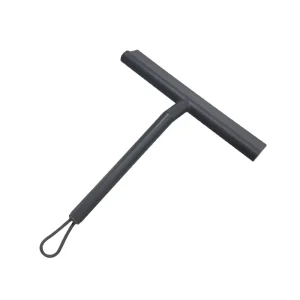 Eco Friendly Silicone Squeegee Plastic Handle Hook Cleaning Glass Bathroom Floor Car Windows