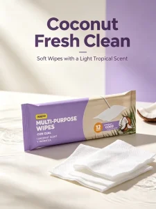 Eco Friendly Soft Disposable Floor Cleaning Wipes 80pcs 20cmX30cm Adult Use