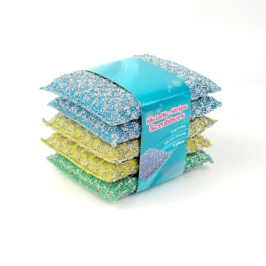 Eco-Friendly Sponge Dish Washing Scouring Pad with High Water Absorption Household Cleaning Tool