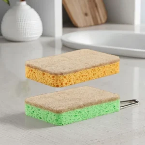 Eco Friendly Sponge Scrubber 20mm Thick High Absorbency for Kitchen Dish Washing