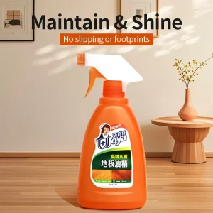 Eco-Friendly Wood Floor Polish Oil Spray Solid Wood Floor Restorer Acids-Based Household Cleaning Product