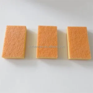 Eco Friendly and Comfortable Kitchen Dish Washing Scouring Pad Cleaning Sponge