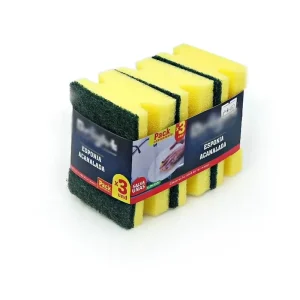 Eco Non scratch Kitchen Cleaning Scrub Sponge Water Absorbent Multi Use Sponges Scourer Cleaning Sponge for Dishes Pots Pans