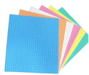 Eco Reusable Swedish Dishcloth Dry Cellulose Kitchen Cleaning Sponge Cloths Sponges & Scouring Pads