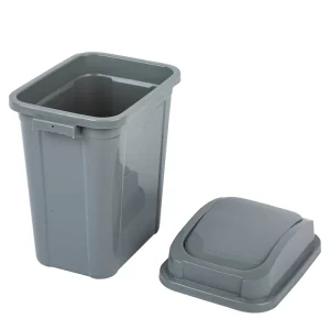 Eco-friendly 20L 30L 50 Litres Small Plastic Garbage Container Waste Bins with Lid for Indoor