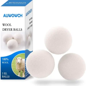 Eco friendly 7cm Wool Felt Dryer Balls for Laundry Nature Friendly Cleaning Discs