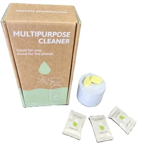Eco friendly All Purpose Multi Function Cleaner Kit Disposable Solid Shape Effervescent Cleaning Tablets