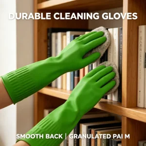 Eco friendly Comfortable Reusable Nitrile Gloves for Household Kitchen Cleaning Men Women Labor & Food Industries