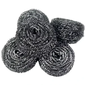 Eco friendly Durable Round Kitchen Cleaning Ball Dish Scrubber Stainless Steel Scourer Manufacturers