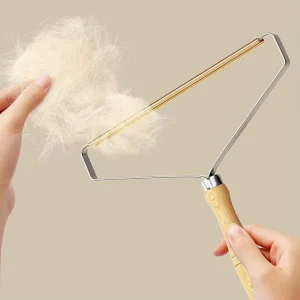 Eco friendly Plastic Cat Dog Hair Remover Lint Brush with Pure Copper Blade for Pet Grooming