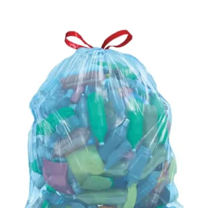 Eco friendly Portable PE Drawstring Garbage Trash Bags 100% Biodegradable Household Products for Rubbish Management