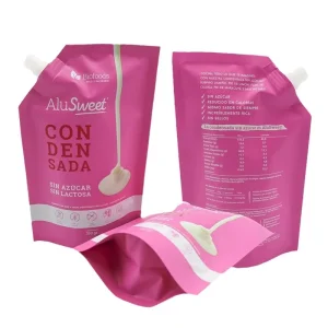 Eco friendly Recyclable Plastic Spout Bag Industrial Chemical Laundry Liquid Detergent Packaging Retail Custom Size