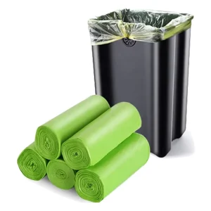 Eco friendly Recycle Garbage Bag Clear Biodegradable Plastic Trash Garbage Bags on Roll