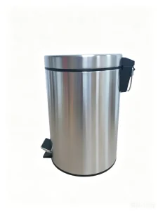 Eco friendly Stainless Steel Indoor Waste Bin Garbage Trash Pedal Matt Polish