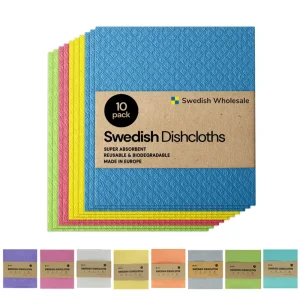 Eco-friendly Swedish Dishcloths Biodegradable Oil-absorbing Kitchen Cloth Dish Towels