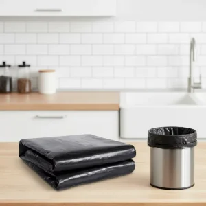 Eco friendly Trash Bags Odorless Disposable Garbage Bags for Home & Commercial Universal Use