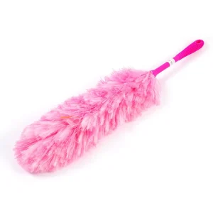 Ecoclean Customized Long Handle Flexible Microfiber Furniture Desk Dust Cleaning Duster