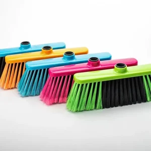 Ecofriendly Brooms Dustpans Plastic Broom Head Household Items Design Broom Head for Floor Cleaning Set Plastic Dustpan