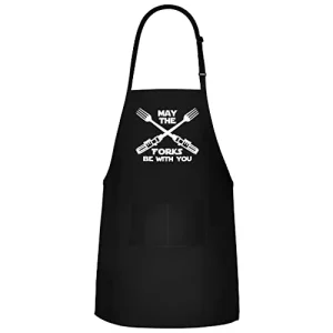 Economic Polyester Christmas Apron OEM Pockets Waterproof Adjustable Chef Aprons Cooking Kitchen