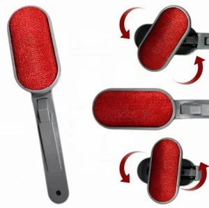 Efficient Rotatable Self Cleaning Cat and Dog Dust Wiper Lint Roller Clothes Brush