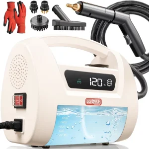 Electric 3.5Bar High Pressure Handheld Steam Cleaner 1800W 20s Heating 1600ml 248F Home Auto Tile Grout Bathroom