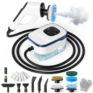 Electric Brush 3000mAh Rechargeable Portable Steamer Handheld Steam Cleaner for Cars Households Hotels Cleaning
