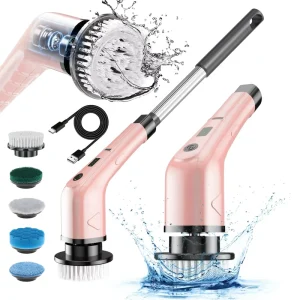 Electric Cleaning Tools Popular Kitchen Bathroom Cleaning Gadgets Cordless Rechargeable Electric Spin Scrubber