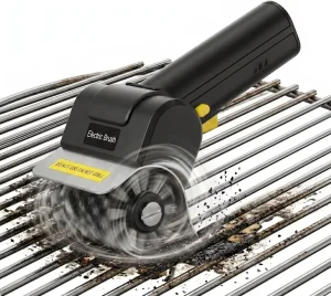 Electric Cordless Rotary Grill Brush for BBQ Grill Grates