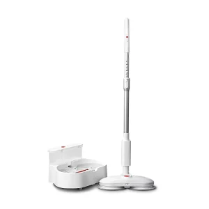 Electric Cordless Spin Mop Bucket Set Rotating Head Self-Cleaning System Spray Water Tank Electric Spin Mop
