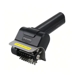Electric Grill Brush Rechargeable Outdoor BBQ Grill Brush Cleaner Cordless Barbecue Cleaning Tool