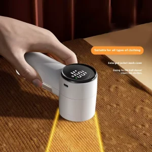 Electric Lint Remover Eco Friendly Portable LED Digital Display Fabric Shaver USB Rechargeable Sweater Shavers Hairball