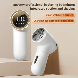 Electric Lint Remover Intelligent Digital Display USB Rechargeable Hairball Trimmer Clothes Remover Home Appliance