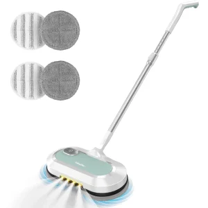 Electric Mop Cordless Mop Led Light Floor Adjustable Wooden Ceramic Tile Floor Cleaning Portable Mops