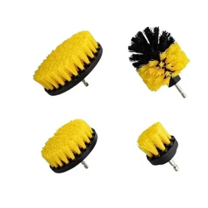 Electric Multi-Functional PP Material Car Tire Wheel Hub and Crevice Cleaning Set