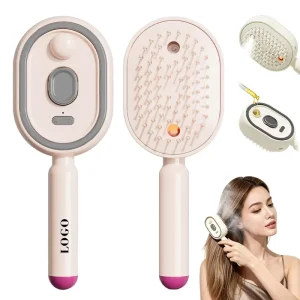 Electric Spray Massage Comb Portable Brush Mini with Fine Palette Comb Scalp Massage Function