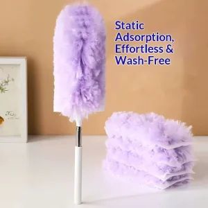 Electrostatic Disposable Telescopic Rectangle Non woven Fiber Plastic Handle Modern Cleaning Duster