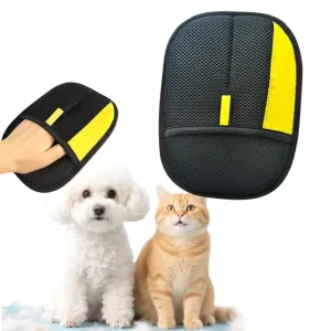 Electrostatic Pet Hair Remover Glove Reusable Washable Dog Cat Lint Removal for Clothes Car Seat Furniture Upholstery Easy Clean