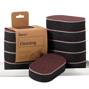 Emery Sponge for Dish Cleaning Scouring Pad Multifunction Double Sided for Pot Stove Kitchen Dishes Sponges