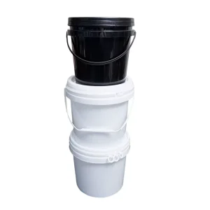 Empty 5 Gallon Plastic Paint Buckets 20 Liter Plastic Pail with Lid