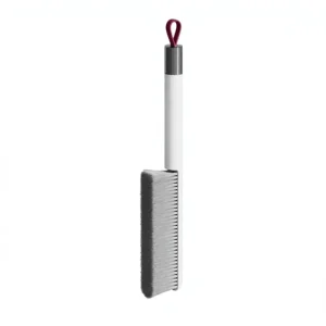 Encrypted Slender High Elastic PBT Bristle Duster 75cm Length + 39cm Handle Multi Use for Bed Sofa Windows Clothes Cleaning