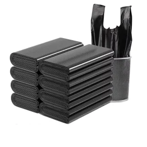 Environment Friendly Household Thickened Black Garbage Bag Large Plastic Trash Bag