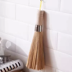 Environmentally Friendly Materials Kitchenware Natural Pan Wooden Kitchen Dish Scrub Cleaning Brush