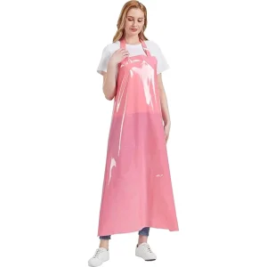 Environmentally Friendly TPU Waterproof Apron Lightweight Work Apron with Adjustable Buckle Resistant Work Aprons