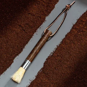 Espresso Cleaning Brush Coffee Machine Dust Cleaner Wooden Handle Soft Bristle Barista Accessories Kitchen