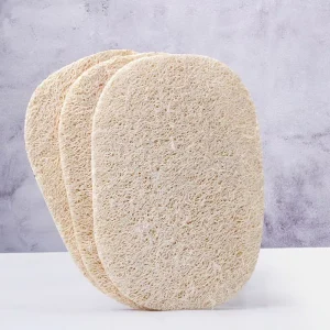 Esun Biodegradable Natural Loofah Dish Sponges Scrubber for Kitchen Wear and Tear Non Scratch Dishwasher Scouring Pads